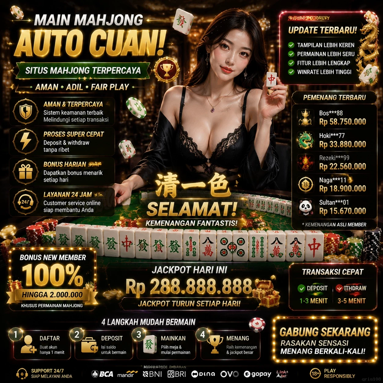 qris108 APK — gampang dipakai